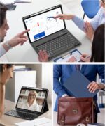 FARYODI Bluetooth Keyboard, Detachable Wireless Rechargeable Keyboard for iPad, iPad Pro, iPad mini, iPad Air, Samsung/Lenovo/Xiaomi Pad for iOS, Android, Windows PC Tablets Phone, Black - Image 9