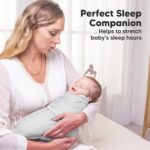 Baby Swaddle Sleep Sacks with Zipper - 3-Pack Swaddles for Newborns 0-3 Months, Infant, Baby Girls, Boys, Soft & Durable Newborn Sleep Sack, Easy Diaper Change Swaddling Blanket (Cloud) - Image 9