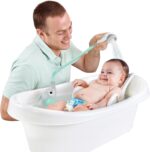 Yookidoo Baby Bath Shower Head - Elephant Water Pump with Trunk Spout Rinser - Control Water Flow from 2 Elephant Trunk Knobs for Maximum Fun in Tub or Sink for Newborn Babies - Image 5
