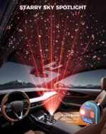 SUPERONE Retractable Car Charger, 69W Car Charger Adapter for iPhone 17 USB C Charger Fast Charging with Starry Light, Car Accessories Compatible with iPhone 17/16/15/14/13/12, iPad, Android, Pixel - Image 3