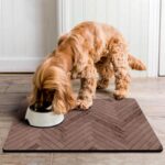Dog Food Mats for Floors Absorbent, Pet Cat Food Mat - Quick Dry Dog Bowl Mats for Food and Water - Image 7