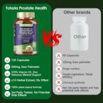 2Pack Organic Saw Palmetto - Prostate Health Supplements for Men with Ashwagandha Root, Stinging Nettle, Pumpkin Seed, Prostate Defend Propnietary Blend, DHT Blocker, 240 Count - Image 8