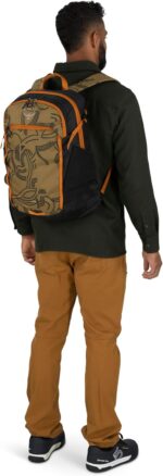 Osprey Axis Laptop Backpack – Sleek Everyday Pack with Laptop Sleeve, Water Bottle Pockets & Compression Straps - Image 12