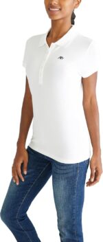 Aeropostale Womens Aero Solid A87 Polo - Image 4