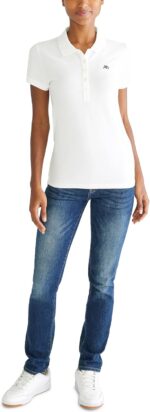 Aeropostale Womens Aero Solid A87 Polo - Image 6