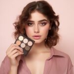 Neutral Eyeshadow palette, Nude eye shadow palette, High-Pigment eyeshadow makeup palette with Mirror, Long-lasting Wear, Vegan, Cruelty-free - 0.5oz - Image 6