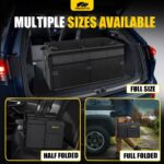 MIKKUPPA Car Trunk Organizer - 65L Collapsible Trunk Organizer with Lid, Sturdy Car Storage for SUV Auto Truck Van with Adjustable Straps and Non Slip Bottom (Black) - Image 6