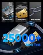Highwings 4K DisplayPort to HDMI Adapter 5-Pack, Uni-Directional Display Port DP to HDMI Adaptor Converter Male to Female(1080p 120Hz), for AMD NVIDIA Dell HP Laptop HDTV Monitor Projector, [Passive] - Image 5