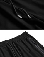 Men's Lightweight Quick Dry Hiking Running Pants Outdoor Sports Breathable Zipper Pockets Athletic Work Pants - Image 4