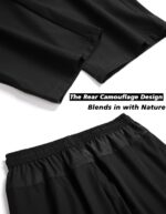 Men's Lightweight Quick Dry Hiking Running Pants Outdoor Sports Breathable Zipper Pockets Athletic Work Pants - Image 5