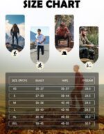 Men's Lightweight Quick Dry Hiking Running Pants Outdoor Sports Breathable Zipper Pockets Athletic Work Pants - Image 7