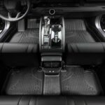 AOMSAZTO Floor Mats and 5FT Truck Bed Mat for 2024 2025 Ford Ranger SuperCrew Cab - 1st & 2nd Row Full Set Car Accessories Custom Fit All Weather Cargo Liner for Ford Ranger - Black - Image 5