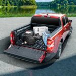AOMSAZTO Floor Mats and 5FT Truck Bed Mat for 2024 2025 Ford Ranger SuperCrew Cab - 1st & 2nd Row Full Set Car Accessories Custom Fit All Weather Cargo Liner for Ford Ranger - Black - Image 10