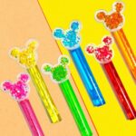 Mouse Party Favors 24Pcs Glitter Mouse Ear Bubble Wands for Kids Cute Bubble Wand for Birthday Party Supplies Classroom Prizes Pinata Goodie Bag Stuffers Gifts - Image 3