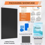 Nano Laptop Privacy Screen 16 Inch 16:10, No Glue Computer Monitor Privacy Shield, Matte Anti Glare Blue Light Filter Compatible with Lenovo Hp Dell Acer Asus Thinkpad Envy Xps - Image 9