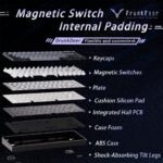 DrunkDeer G65 Rapid Trigger Mechanical Keyboard Magnetic Switch Gaming PBT Keycap Wired 65% Size RGB TKL Compact Anti-Ghost White - Image 7