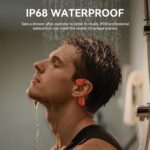 Bone Conduction Headphones, IP68 Waterproof Swimming Headphones with MP3 Mode 32GB Memory, Bluetooth 5.4, Open-Ear Design, Secure Fit for Running, Fitness and Cycling - Image 5