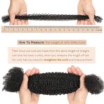 Afro Kinkys Bulk Human Hair for Dreadlock Extensions Repair Locs Afro Kinky-Curly Bulk Human Hair for Mini Twist 100% Real Human Hair for Braiding Micro Locs Extensions 16Inch(1B,35g/pack) - Image 8