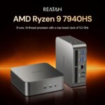 Mini Gaming PC AMD Ryzen 9 7940HS 64GB DDR5 2TB SSD 5600 MHz RAM, Desktop Gaming Mini Computers, Radeon 780M Graphics, 2.5Gbps LAN, HDMI 2.1, 8K USB 4.0 Wi-Fi 6E/BT5.3 - Image 3