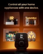 SwitchBot Hub 3 (3rd Gen), Smart Home Hub with 2.4" IPS Screen & Knob Control, WiFi Thermometer Hygrometer, IR Remote Hub (Matter/Bluetooth 200m), Alexa/Google/Apple Home Compatible - Image 3