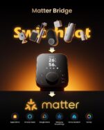 SwitchBot Hub 3 (3rd Gen), Smart Home Hub with 2.4" IPS Screen & Knob Control, WiFi Thermometer Hygrometer, IR Remote Hub (Matter/Bluetooth 200m), Alexa/Google/Apple Home Compatible - Image 10