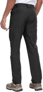 Men's Hiking Cargo Pants Water Resistant Quick Dry Lightweight Fishing Camping Cycling Travel Outdoor Pants - Image 6