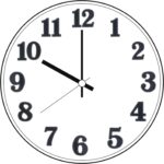 6 Sets Black Arabic Clock Numbers Without self-Adhesive for DIY Digital Decoration Clock Accessories Repair (Applicable Panel Diameter -10 inch, Pack, 6) - Image 6