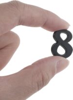 6 Sets Black Arabic Clock Numbers Without self-Adhesive for DIY Digital Decoration Clock Accessories Repair (Applicable Panel Diameter -10 inch, Pack, 6) - Image 7