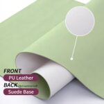 Bloss Leather Desk Mat and Keyboard Wrist Rest, Large Mouse Pad + Keyboard Pad+Mouse Wrist Support, Non-Slip Desk Mat Protector for Office, Home(35.4×15.7 Inches, Green) - Image 8