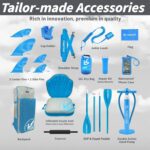 Journey 11'6" / 11'×34" / 11'×35" Extra Wide Paddle Board, One-Stop Premium SUP Board Accessories, Tailored Fins, Stable Inflatable Stand Up Paddle Boards for Youth/Adults of All Skill Levels - Image 5