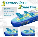 Journey 11'6" / 11'×34" / 11'×35" Extra Wide Paddle Board, One-Stop Premium SUP Board Accessories, Tailored Fins, Stable Inflatable Stand Up Paddle Boards for Youth/Adults of All Skill Levels - Image 6