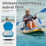 Journey 11'6" / 11'×34" / 11'×35" Extra Wide Paddle Board, One-Stop Premium SUP Board Accessories, Tailored Fins, Stable Inflatable Stand Up Paddle Boards for Youth/Adults of All Skill Levels - Image 7