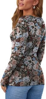 SAMPEEL Womens Long Sleeve Henley Shirts Slim Fit Tops 2025 Casual Fashion Outfits Basic Trendy T-Shirts Soft Clothing - Image 6