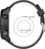 ISABAKE Watch Band for Garmin Vivoactive 3/3 Music/Forerunner 245/245 Music/645/645 Music/Venu Sq/Vivomove HR,20mm Soft Silicone Replacement Strap for Garmin Smart Watch Accessories - Image 7