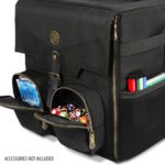 ENHANCE Board Game Shoulder Bag - Reinforced Board Game Storage with Padded Shoulder Strap and Accessories Pockets for Dice, Cards, More - Carrier Protects Tabletop Adventures - Image 6