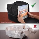 ENHANCE Board Game Shoulder Bag - Reinforced Board Game Storage with Padded Shoulder Strap and Accessories Pockets for Dice, Cards, More - Carrier Protects Tabletop Adventures - Image 9