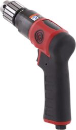 Chicago Pneumatic CP9285C - Air Power Drill, 3/8 Inch (10 mm), Keyed Chuck, Pistol Handle, 0.62 HP / 460 W, Stall Torque 4.1 ft. lbf / 5.5 NM, 3000 RPM, Hand Drill, Power Tools & Home Improvement - Image 4