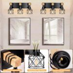 Bathroom Light Fixtures Vanity Lights for Bathroom Small Lamp Shades Vanity Lighting Fixtures Black Light Fixture Over Mirror - Image 4