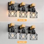 Bathroom Light Fixtures Vanity Lights for Bathroom Small Lamp Shades Vanity Lighting Fixtures Black Light Fixture Over Mirror - Image 5