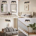 Bathroom Light Fixtures Vanity Lights for Bathroom Small Lamp Shades Vanity Lighting Fixtures Black Light Fixture Over Mirror - Image 8