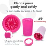 Dexas Pink Medium Dog Paw Cleaner, MudBuster - Premium Quality Pet Supplies and Dog Accessories for Dogs, Easy to Use, Mess Free, BPA Free, Patented Product - Image 3