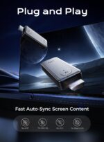 2025 Upgraded Wireless HDMI Transmitter and Receiver, 4K Decode 1080P Output,2.4G/5G Plug&Play Portable HDMI Wireless for Streaming Video and Audio to Monitor from Laptop/TV Box - Image 3