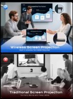 2025 Upgraded Wireless HDMI Transmitter and Receiver, 4K Decode 1080P Output,2.4G/5G Plug&Play Portable HDMI Wireless for Streaming Video and Audio to Monitor from Laptop/TV Box - Image 4