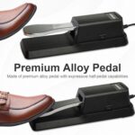 Sustain Pedal for Keyboard Universal, Premium Sustain Pedal, Piano Pedal for Keyboard with Polarity Switch for MIDI Keyboards, Digital Pianos, Yamaha, Casio and More, 1/4'' Input Plug by karmiero - Image 6
