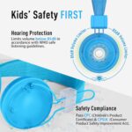 AILIHEN Kids Headphones Bulk 10-Pack for School Classroom K-12, On-Ear Wired Headsets with Microphone & 85dB Volume Limited & Sharing, 3.5mm Jack for Chromebook, Computer, Laptop (Multicolor) - Image 5