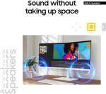 Samsung 34” ViewFinity (S65TC) Series Ultra-WQHD 1000R Curved Computer Monitor, HDR10, 100Hz, AMD FreeSync, Thunderbolt 4, Height Adjustable Stand, Built-in Speakers, Eye Care, LS34C650TANXGO, 2024 - Image 7