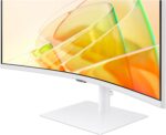 Samsung 34” ViewFinity (S65TC) Series Ultra-WQHD 1000R Curved Computer Monitor, HDR10, 100Hz, AMD FreeSync, Thunderbolt 4, Height Adjustable Stand, Built-in Speakers, Eye Care, LS34C650TANXGO, 2024 - Image 12