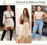 XZQTIVE 3 Pack Women Belts For Jeans Dresses Pants Ladies Leather Waist Belt with Gold Buckle - Image 4