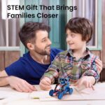 Sillbird Solar Robot Building Kit STEM Gift for Boys Aged 8-12, 12-in-1 DIY Science Educational Robotic Toys for Kids Teens Birthday, Powered by The Sun with 190 Pieces - Image 3