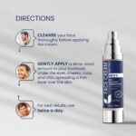 6-in-1 Face Cream for Men: Anti Aging & Wrinkle Cream for Men with Collagen, Hyaluronic Acid, Vitamins E & B, Shea Butter - Dark Spots Remover & Eye Bags Treatment - 1.7 oz. - Image 8